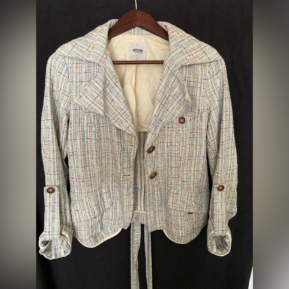 Moschino Women’s Designer Jacket - Size M - EXCELLENT Condition